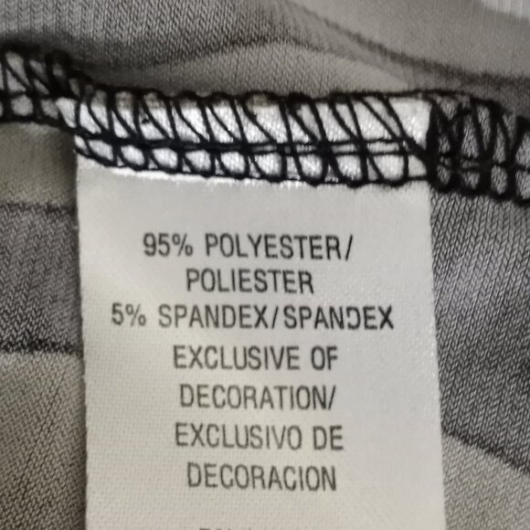 Sandra Darren Tan Black Floral Print Embellished Sleeveless Shift Dress - Picture 10 of 10